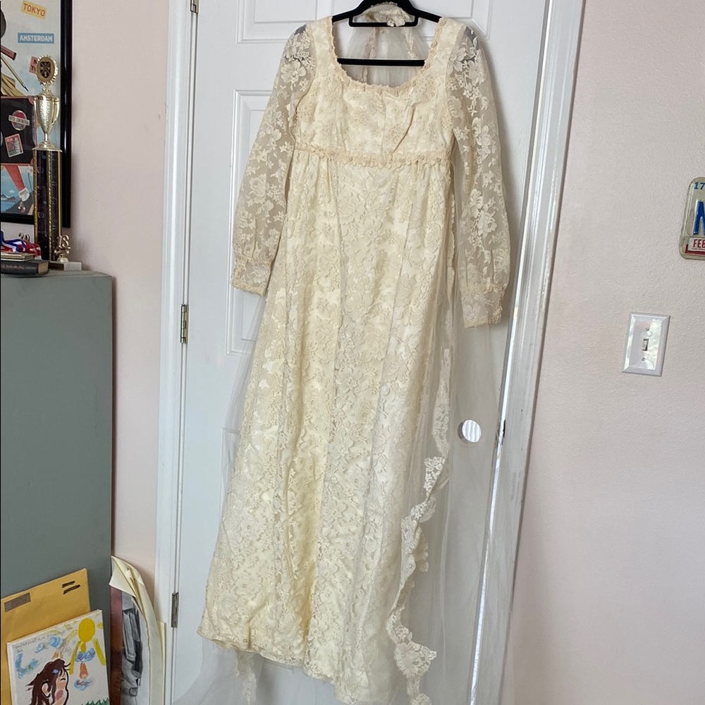 Vintage 60s Wedding Dress